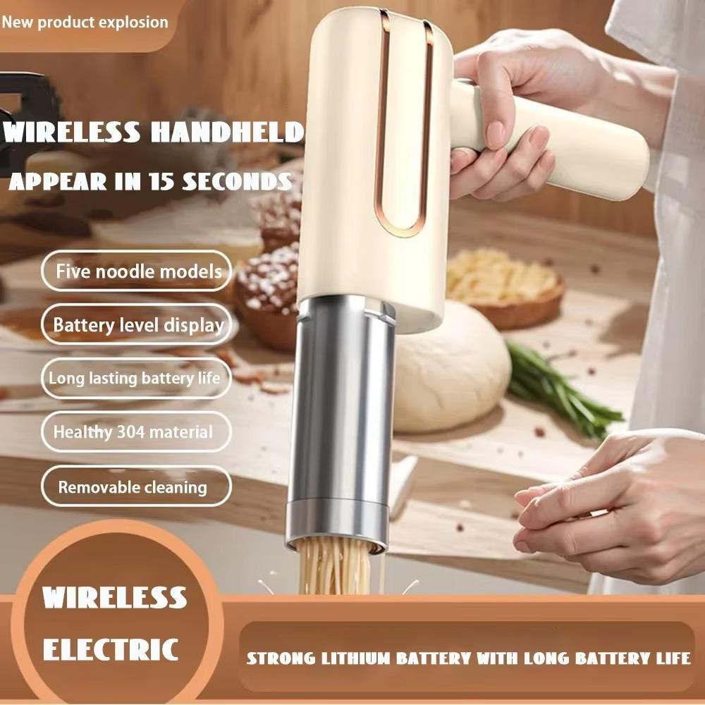 Fully Automatic Wireless Pasta Making Machine Noodle Squeezing Machine Home Kitchen білий
Fully Automatic Wireless Pasta Making Machine Noodle Squeezing Machine Home Kitchen білий