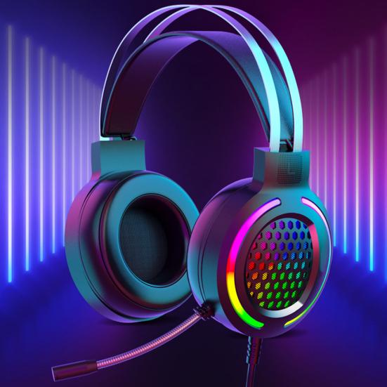Проводные наушники с полой подсветкой RGB, гарнитура с тяжелыми басами и микрофоном для телефона/ноутбука
Проводные наушники с полой подсветкой RGB, гарнитура с тяжелыми басами и микрофоном для телефона/ноутбука
