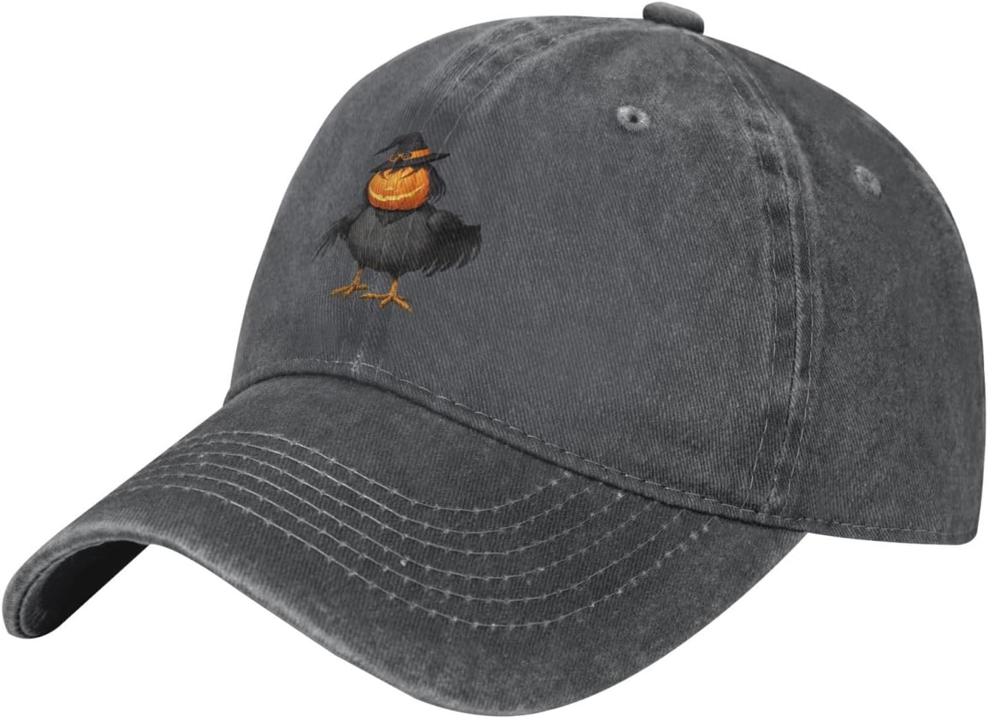 Pumpkin Head Crow Halloween Baseball Cap Washed Cotton Adjustable Distressed Casual Hat Unisex Can Be Adjusted сірий
Pumpkin Head Crow Halloween Baseball Cap Washed Cotton Adjustable Distressed Casual Hat Unisex Can Be Adjusted сірий