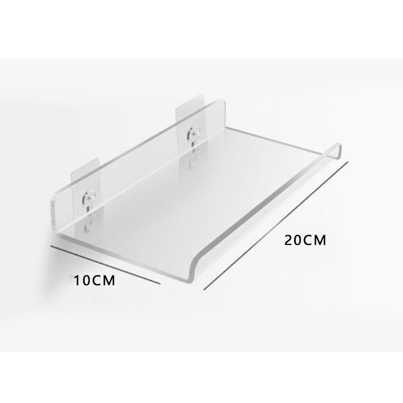 Colour Invisible Acrylic Floating Shelves Wall Mounted Bookshelf Corner Display Shelf Storage Rack for Room Bathroom Kitchen
Colour Invisible Acrylic Floating Shelves Wall Mounted Bookshelf Corner Display Shelf Storage Rack for Room Bathroom Kitchen