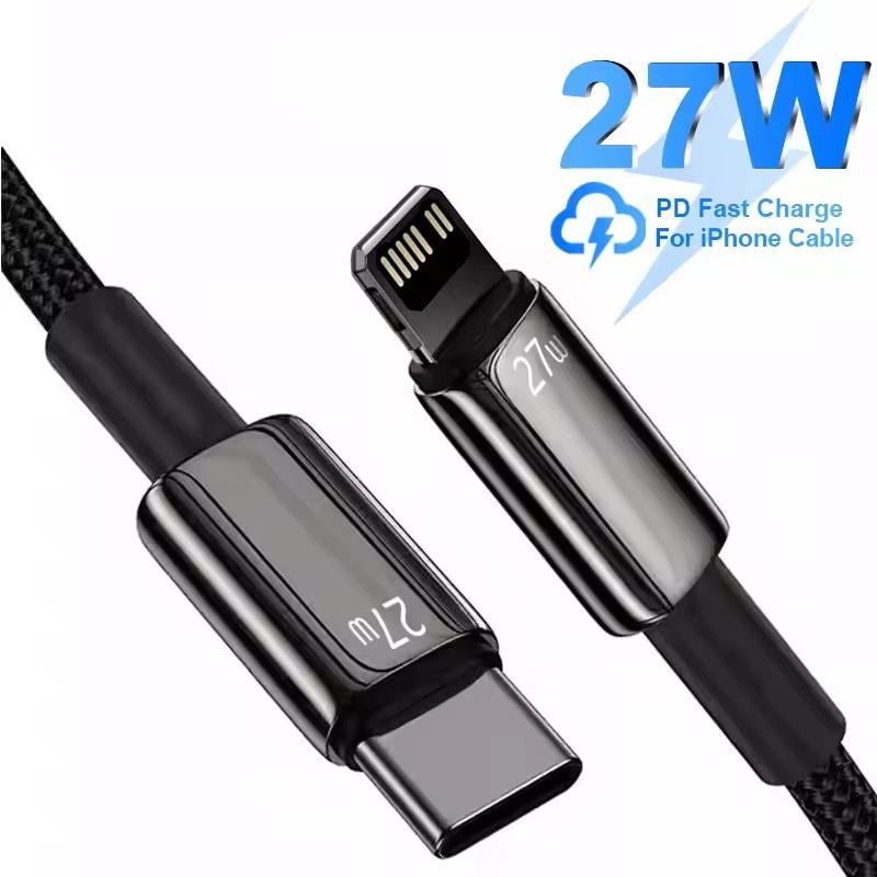 For Apple PD 27W USB C Charger Cable For iPhone 14 13 12 11 Pro Max Mini X XS XR 7 8 Plus Fast Charging Type C Cable Accessories 1M
For Apple PD 27W USB C Charger Cable For iPhone 14 13 12 11 Pro Max Mini X XS XR 7 8 Plus Fast Charging Type C Cable Accessories 1M
