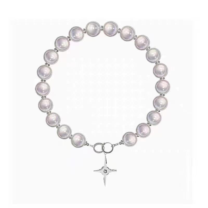 High texture luminous pearl cross necklace men and women hip hop ins trendy niche design sense neck chain choker women
High texture luminous pearl cross necklace men and women hip hop ins trendy niche design sense neck chain choker women
