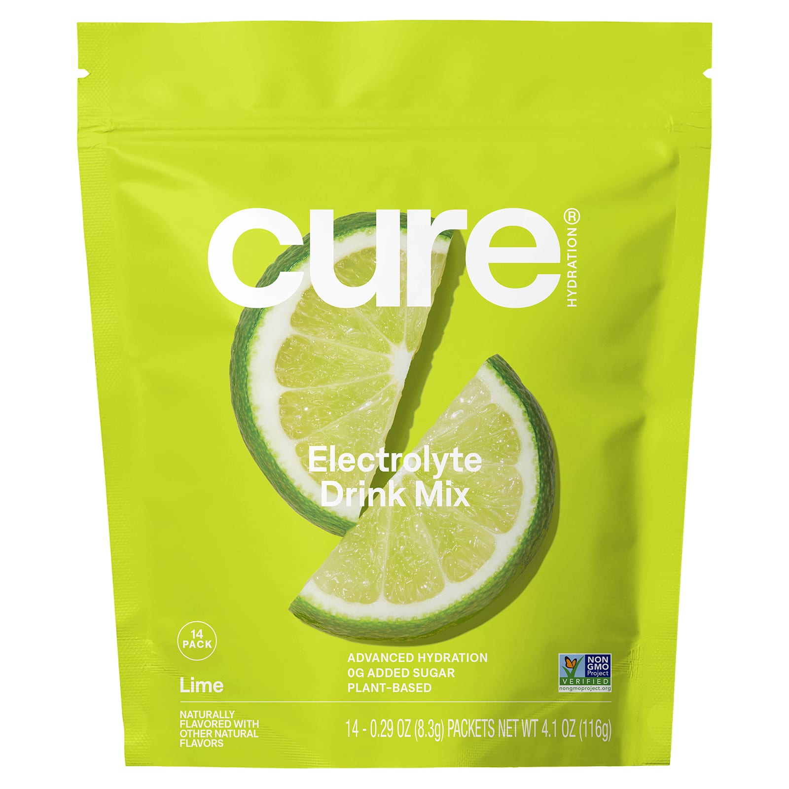 Cure Hydration, Зволожуюча суміш електролітів, лайм, 14 упаковок, 0,29 унції (8,3 г) кожен
Cure Hydration, Зволожуюча суміш електролітів, лайм, 14 упаковок, 0,29 унції (8,3 г) кожен