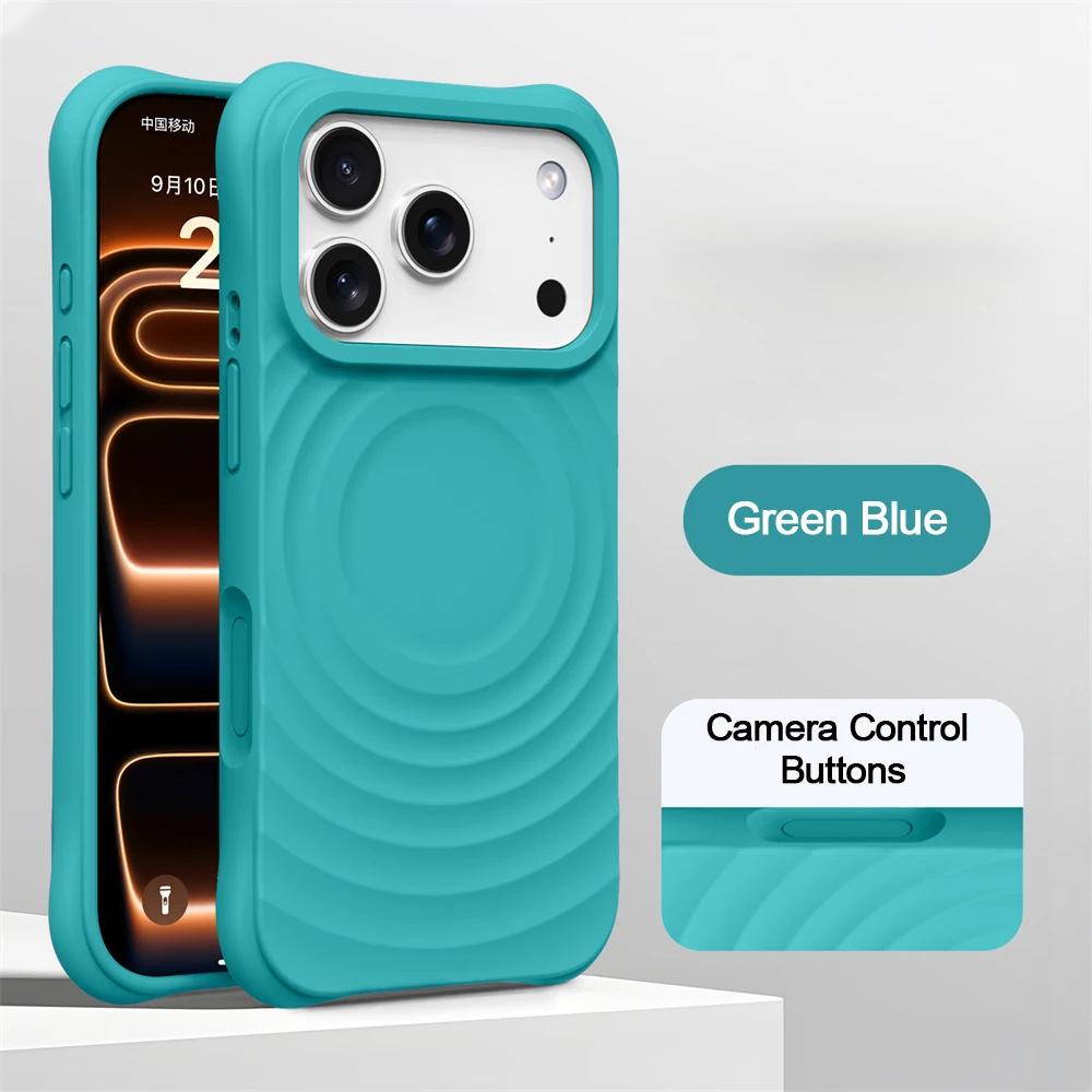 Wavy For Magnetic Case For For Iphone 17 Pro Max 16 1 14 Anti-Fingerprint Protective Camera Control Shockproof Soft Cover iPhone 13 Pro
Wavy For Magnetic Case For For Iphone 17 Pro Max 16 1 14 Anti-Fingerprint Protective Camera Control Shockproof Soft Cover iPhone 13 Pro