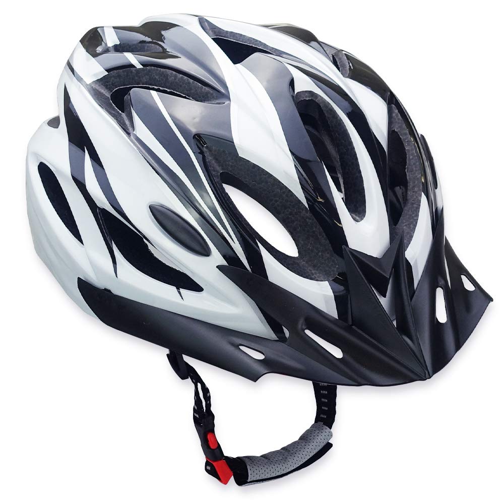 TSfactory Cycling Helmet for Adjustable Unisex x Bicycles, Commuting, School, Sports, Size, Lightweight, Breathable, (Black White)
TSfactory Cycling Helmet for Adjustable Unisex x Bicycles, Commuting, School, Sports, Size, Lightweight, Breathable, (Black White)