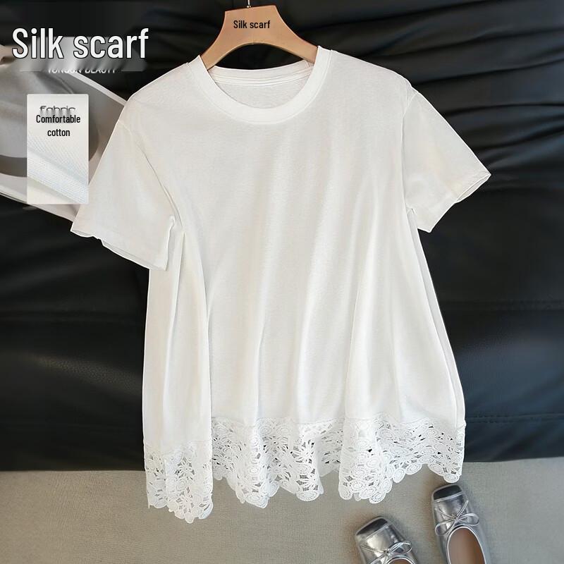 Women s Solid Color Loose Fit Round Neck T-Shirt One Size
Women s Solid Color Loose Fit Round Neck T-Shirt One Size