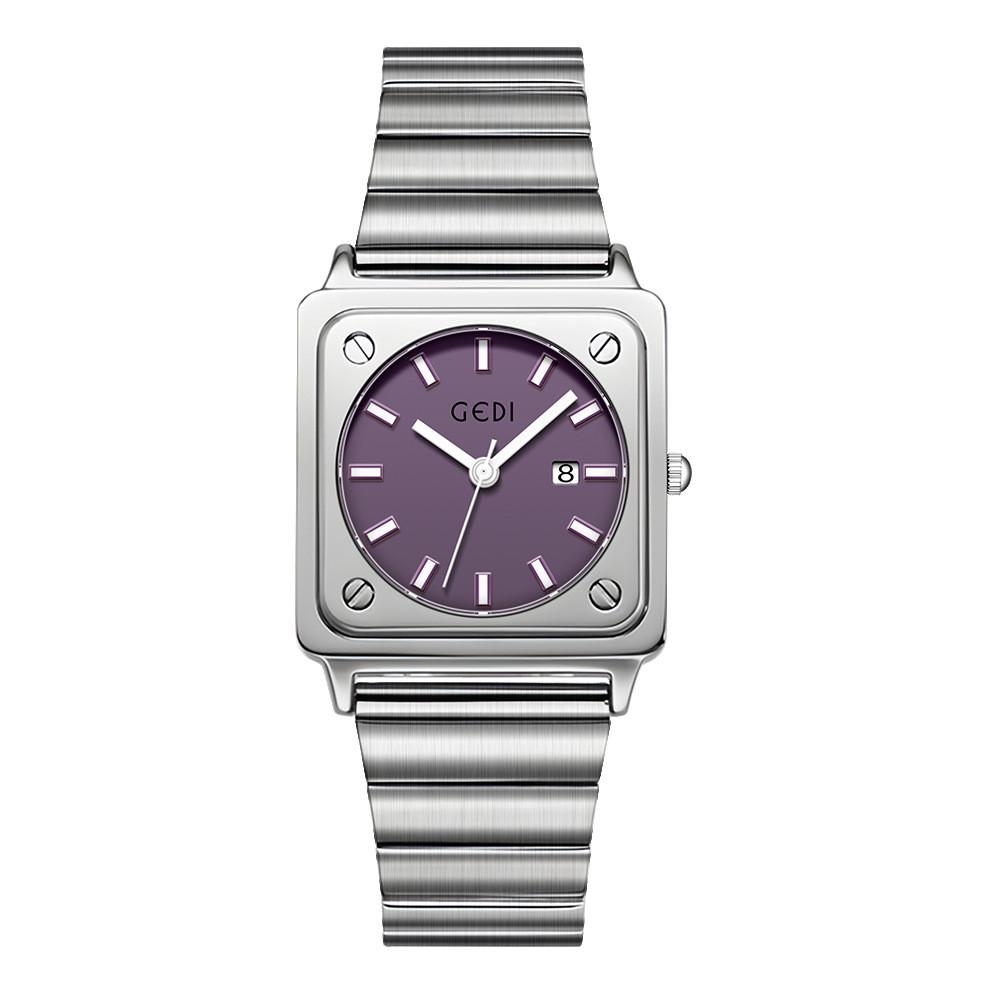 Minimalist Womens Square Quartz Watch With Water Resistance For Casual Wear фіолетовий
Minimalist Womens Square Quartz Watch With Water Resistance For Casual Wear фіолетовий