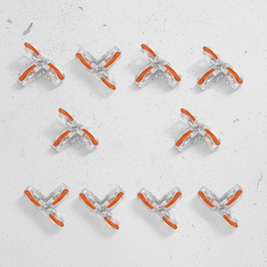 T Type Push in Wire Connector Terminal Block LED Lighting Home Electrical Splitter for Electrical Wiring Quick Connect
T Type Push in Wire Connector Terminal Block LED Lighting Home Electrical Splitter for Electrical Wiring Quick Connect