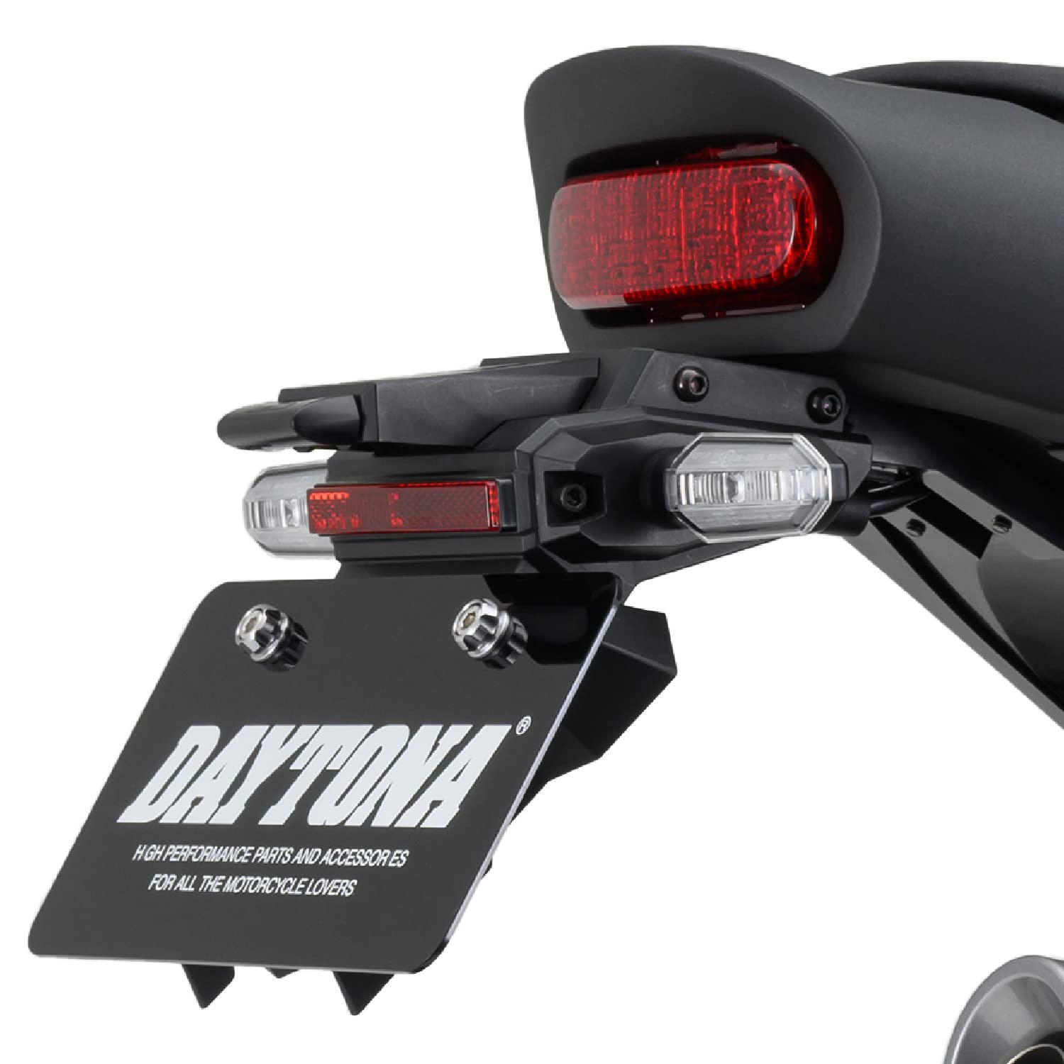 Мотоцикл Daytona Fenderless HAWK11 светодиодный рефлектор номерного знака в комплекте Fenderless EDGE 29202 черный (23) & чёрный
Мотоцикл Daytona Fenderless HAWK11 светодиодный рефлектор номерного знака в комплекте Fenderless EDGE 29202 черный (23) & чёрный