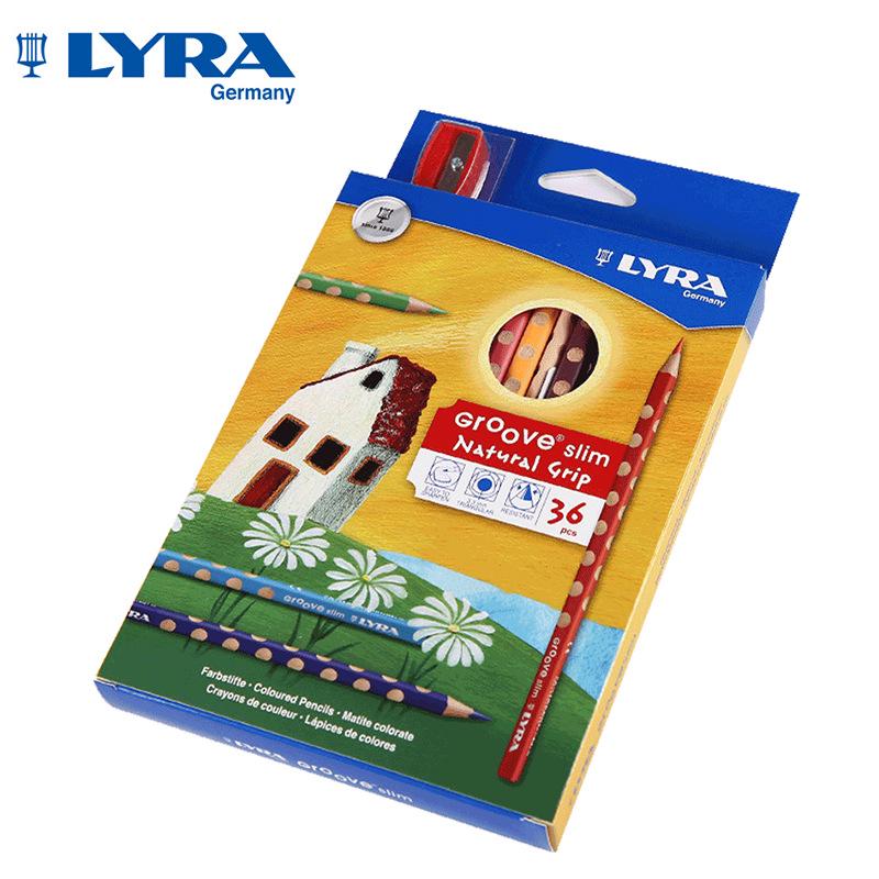 Lyra Oil-Based Colored Pencils for Kids, 36 Colors, Ergonomic Grip HB
Lyra Oil-Based Colored Pencils for Kids, 36 Colors, Ergonomic Grip HB