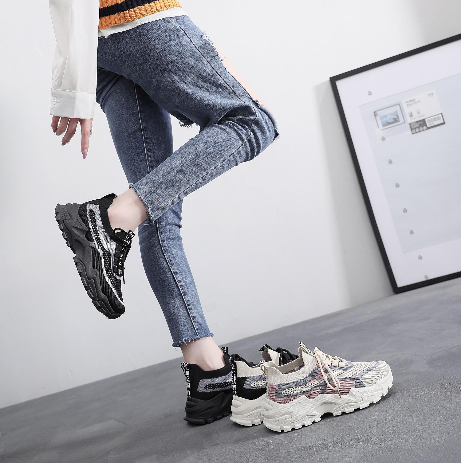 Dad shoes autumn women s sports shoes student breathable mesh casual shoes 40 чорний
Dad shoes autumn women s sports shoes student breathable mesh casual shoes 40 чорний