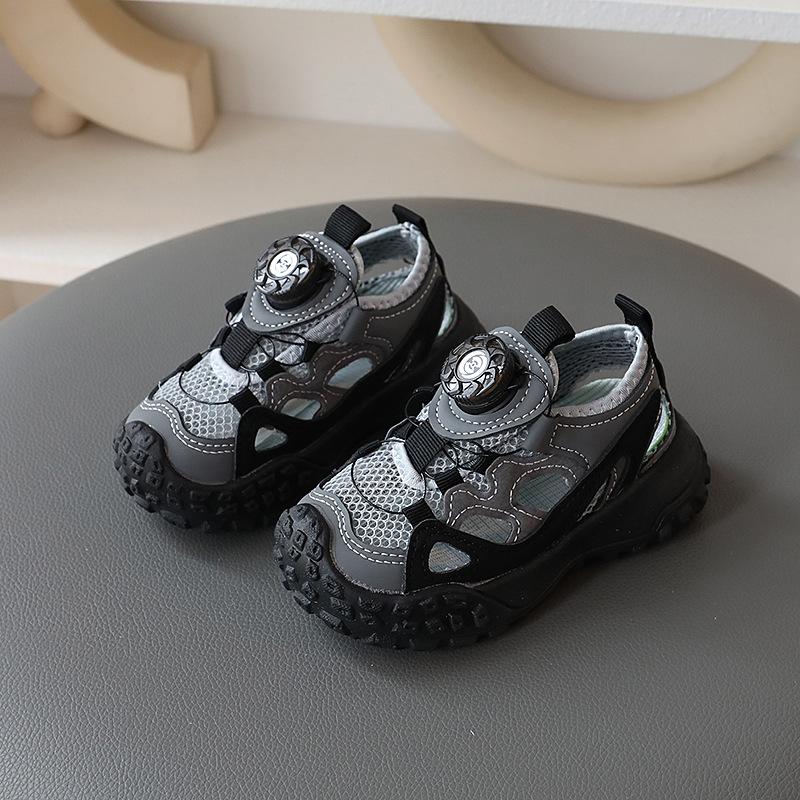 Summer new children s half-sandals, hollow single-mesh breathable casual shoes for boys, soft-soled non-slip shoes for toddlers and young children 21-25Code【One Hand5Doub
Summer new children s half-sandals, hollow single-mesh breathable casual shoes for boys, soft-soled non-slip shoes for toddlers and young children 21-25Code【One Hand5Doub