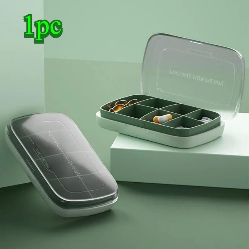 Transparent Frosted Lid Pill Organizer - 7-Compartment Large-Capacity Portable Medicine Box
Transparent Frosted Lid Pill Organizer - 7-Compartment Large-Capacity Portable Medicine Box