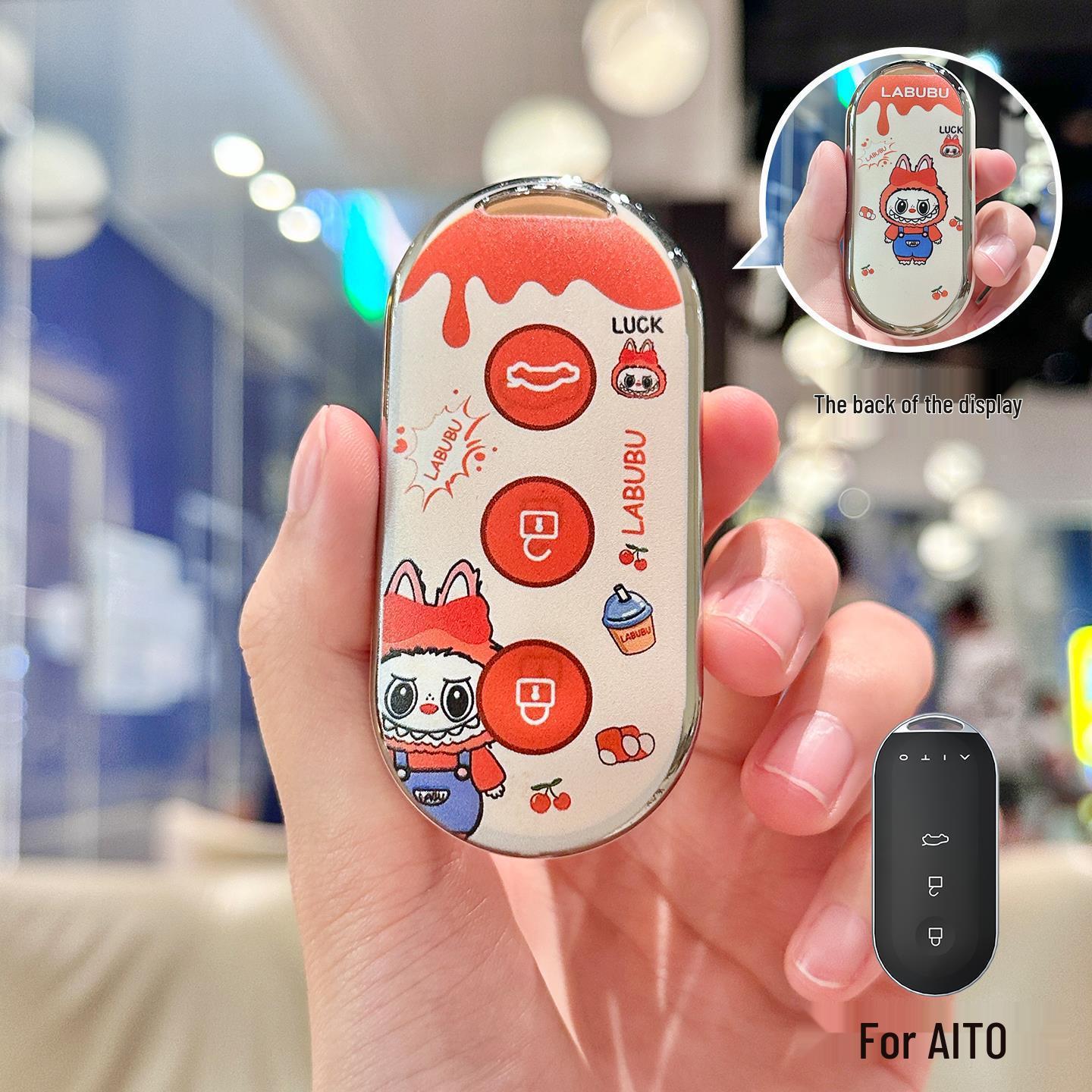Сумісно з AITO M9, Huawei New M7, AITO M5 Ultra та M8 брелоками з мультяшною пряжкою-оболонкою.
Сумісно з AITO M9, Huawei New M7, AITO M5 Ultra та M8 брелоками з мультяшною пряжкою-оболонкою.