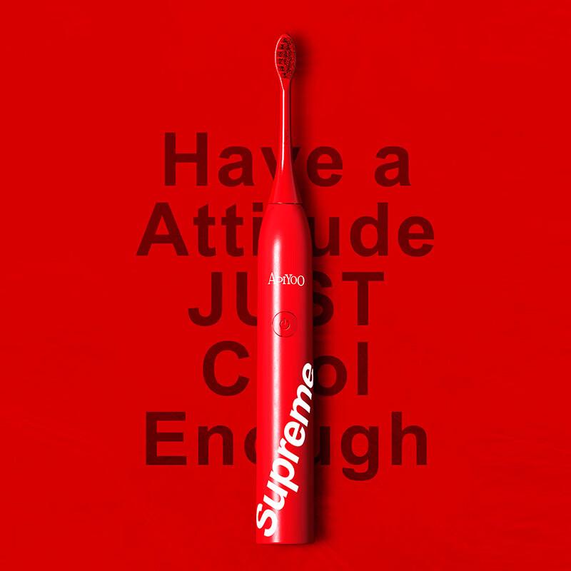ApiYoopiyoo x Supreme S2-P Adult Sonic Electric Toothbrush
ApiYoopiyoo x Supreme S2-P Adult Sonic Electric Toothbrush