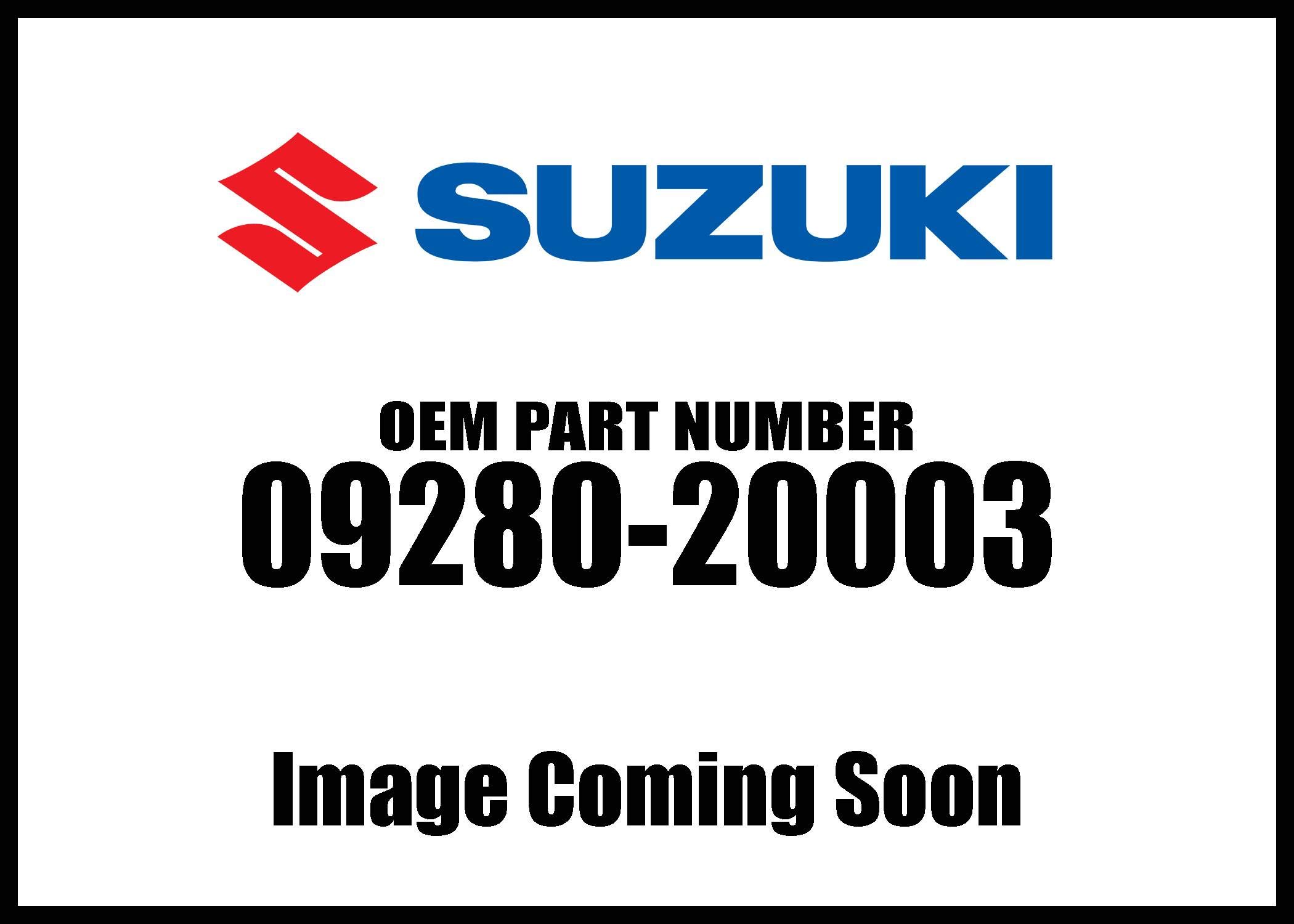 Genuine Suzuki Part Number O-Ring, D1.5, ID19.5, 09280-20003
Genuine Suzuki Part Number O-Ring, D1.5, ID19.5, 09280-20003
