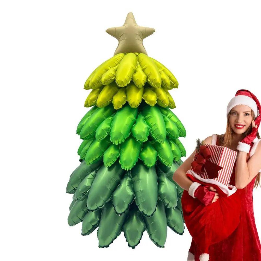 Creative Standing Christmas Tree Balloon 3D Holiday Tree Balloon Decor Christmas Theme хаки
Creative Standing Christmas Tree Balloon 3D Holiday Tree Balloon Decor Christmas Theme хаки