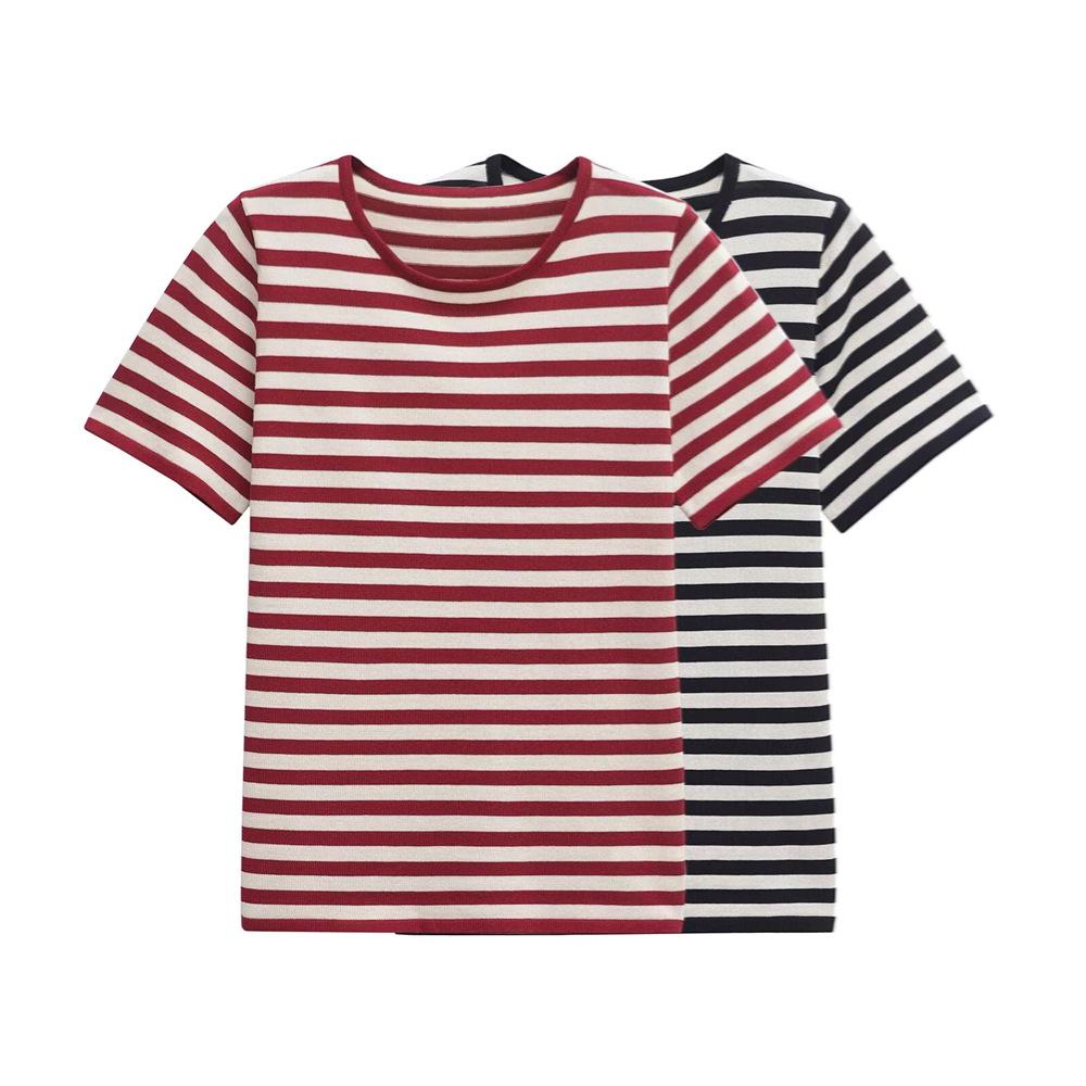 Women s Striped Slim Fit Round Neck Short Sleeve Knit Top - Spring/Summer 2025 Collection L чёрный
Women s Striped Slim Fit Round Neck Short Sleeve Knit Top - Spring/Summer 2025 Collection L чёрный