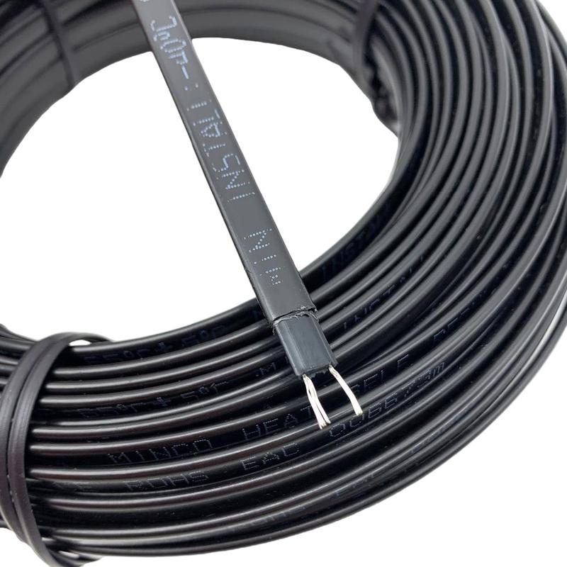 1~50m AC200~240V 17w/m Self-regulating Heating Cable Snow Melting Drain Water Pipe Anti-Freeze Protection Heat Trace System 1 meter
1~50m AC200~240V 17w/m Self-regulating Heating Cable Snow Melting Drain Water Pipe Anti-Freeze Protection Heat Trace System 1 meter