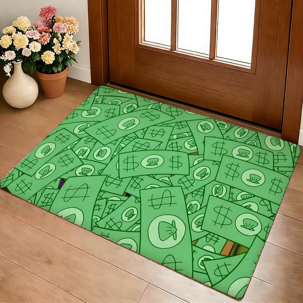 Coin Decorative Floor Mat Cozy Flannel Soft Thick Non-Slip Mat for Living Room Bedroom Kitchen Decor Rugs 40x60cm
Coin Decorative Floor Mat Cozy Flannel Soft Thick Non-Slip Mat for Living Room Bedroom Kitchen Decor Rugs 40x60cm