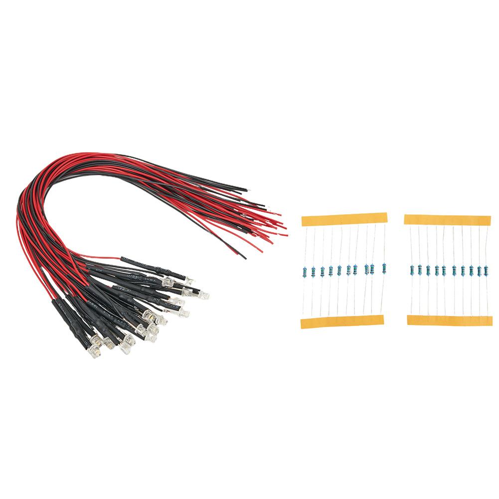 20*LED Light Strip 20mA/30mA AC Or DC Compatible With Cable
20*LED Light Strip 20mA/30mA AC Or DC Compatible With Cable