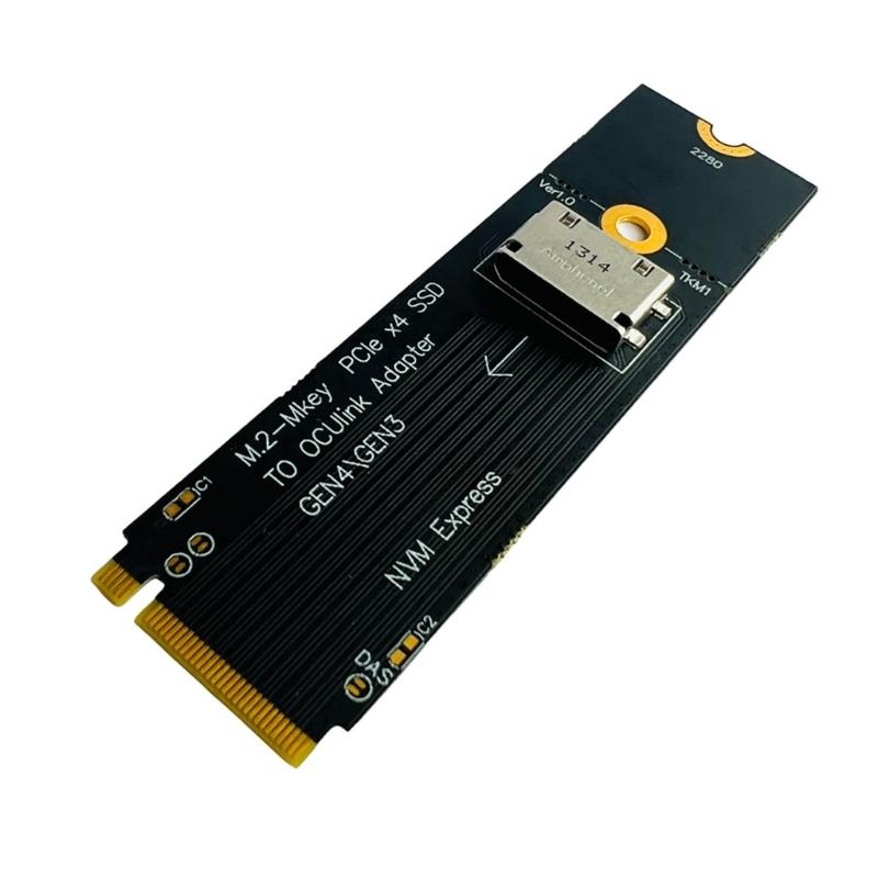 M.2 M key PCIeX4 SSD to .2 OCUlink SFF-8612 Adapter Card for 2.5inch NVME .2(SFF 8639)SSD PCIE NGFF Converter Card
M.2 M key PCIeX4 SSD to .2 OCUlink SFF-8612 Adapter Card for 2.5inch NVME .2(SFF 8639)SSD PCIE NGFF Converter Card