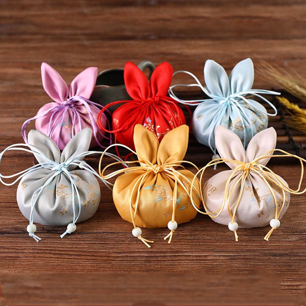 Rabbit Ear Gift Bags Embroidered Drawstring Sachet Silk Jewelry Organizer Party Supplies Organizer розовый
Rabbit Ear Gift Bags Embroidered Drawstring Sachet Silk Jewelry Organizer Party Supplies Organizer розовый