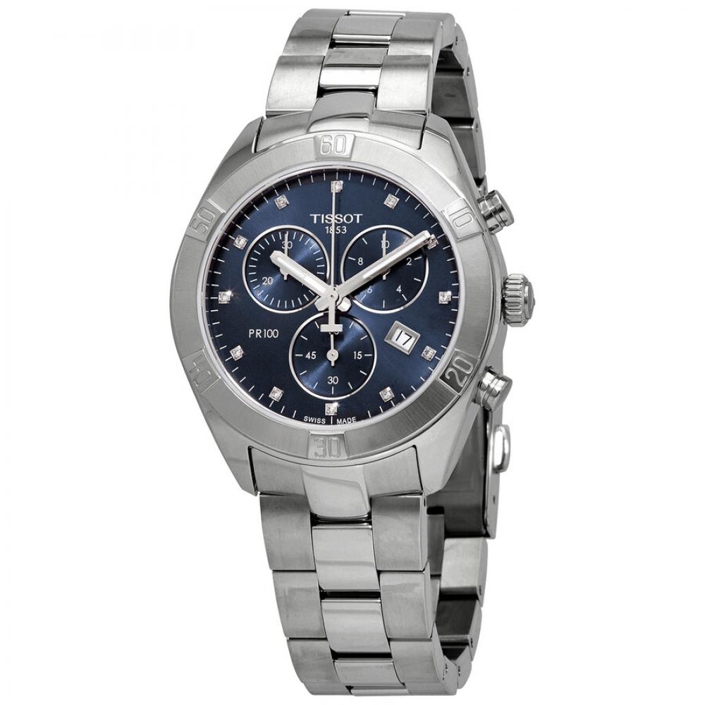 Tissot Жіночий годинник T Classic Chronograph Diamond Blue Dial T101.917.11.046.00
Tissot Жіночий годинник T Classic Chronograph Diamond Blue Dial T101.917.11.046.00