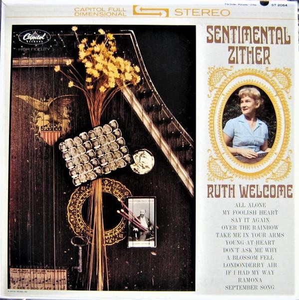 LP Record RUTH WELCOME Sentimental Zither ST2064 CAPITOL 1964 US New Age Easy Listening Used
LP Record RUTH WELCOME Sentimental Zither ST2064 CAPITOL 1964 US New Age Easy Listening Used