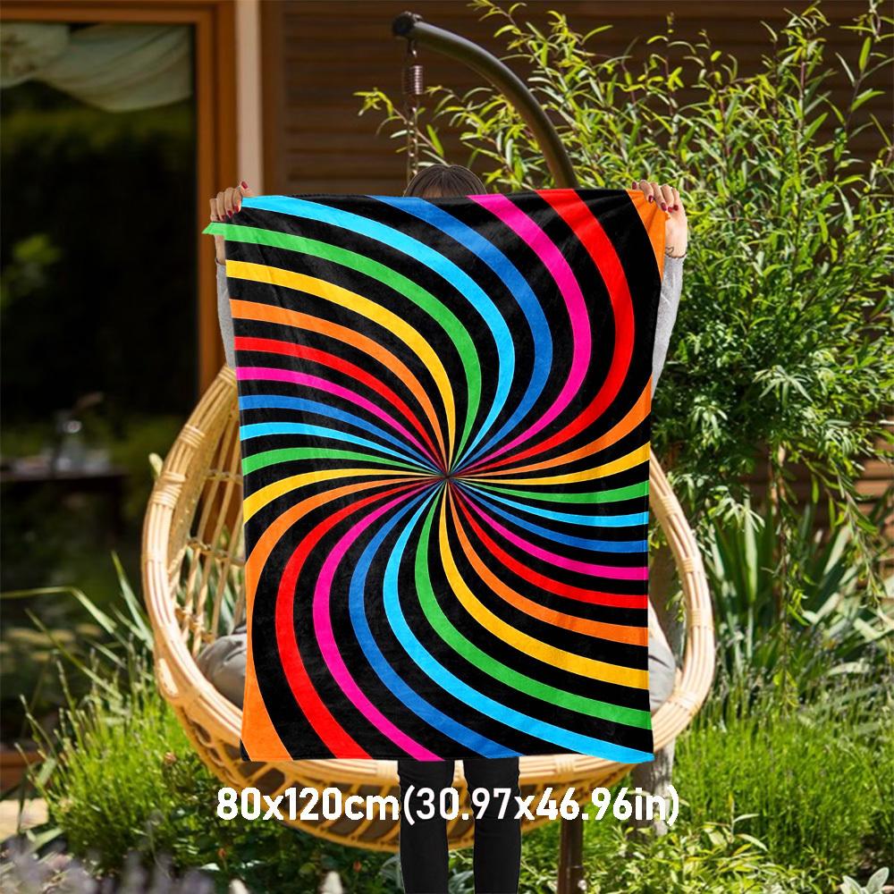 1PC Colorful SwirlOutdoor Flannel Blanket - Soft Plush Decor for Picnics, camping, Bedroom, Playroom, Office, or Lunch Break 1265A 80x120cm(31x47inch)
1PC Colorful SwirlOutdoor Flannel Blanket - Soft Plush Decor for Picnics, camping, Bedroom, Playroom, Office, or Lunch Break 1265A 80x120cm(31x47inch)