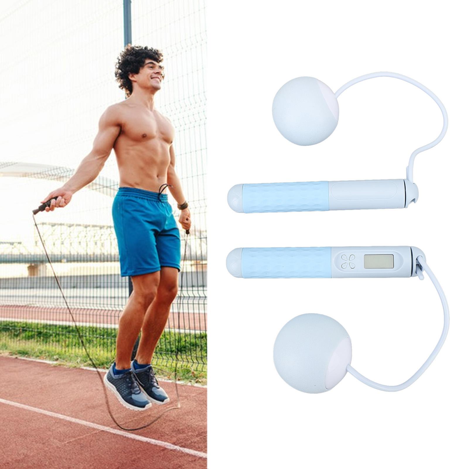Cordless Jump Rope with Counter LCD Backlit Display Smart Weighted Skipping Rope for Men Women Fitness Exercise Training Indoor Outdoor
Cordless Jump Rope with Counter LCD Backlit Display Smart Weighted Skipping Rope for Men Women Fitness Exercise Training Indoor Outdoor
