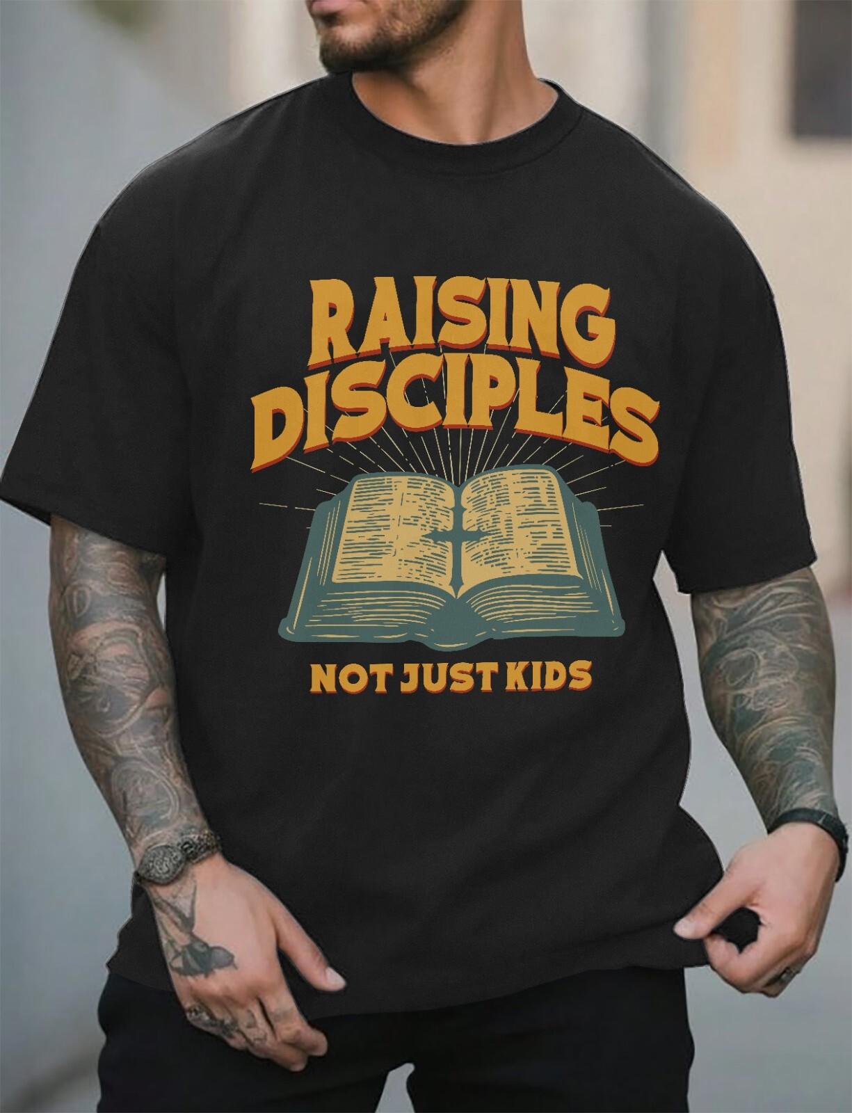 26 Raising Disciple Christian Shirt - Father s Day shirt - Graphic Men s Tee Unisex T-Shirt XXXXL
26 Raising Disciple Christian Shirt - Father s Day shirt - Graphic Men s Tee Unisex T-Shirt XXXXL