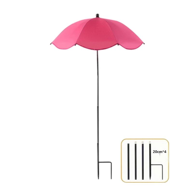 Plant Umbrella for Outdoor Plant Sun Protective Cloth Garden Sunshade Cover Plant Shade Umbrella for Potted Flower рожевий червоний колір
Plant Umbrella for Outdoor Plant Sun Protective Cloth Garden Sunshade Cover Plant Shade Umbrella for Potted Flower рожевий червоний колір