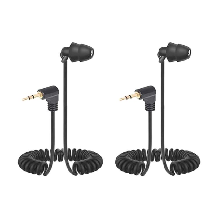 3.5mm Spring Headphone Jack Single Side Earphone Noise-cancellation for One Ear
3.5mm Spring Headphone Jack Single Side Earphone Noise-cancellation for One Ear