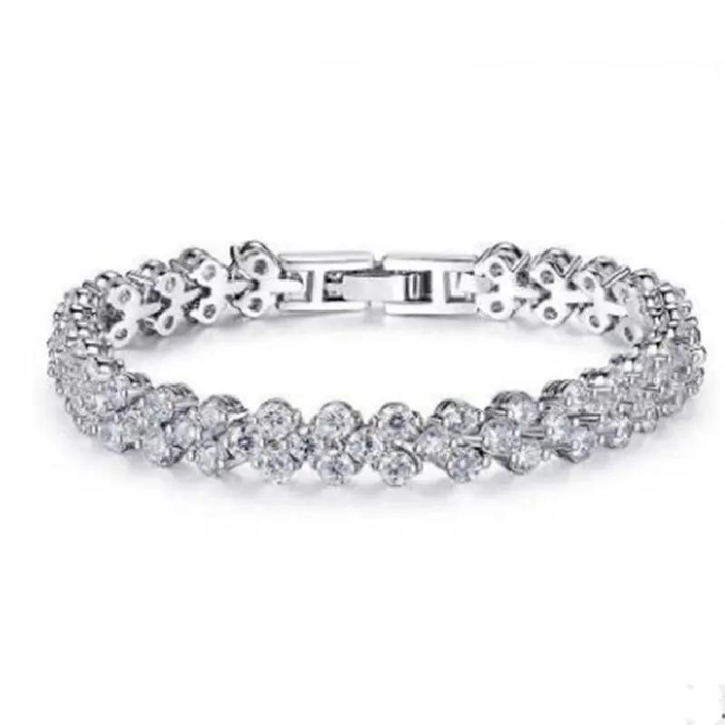 Crystal Geometric Chain Bracelets for Women Trendy Full Rhinestone Charm Bangles Wed Jewelry Accessories
Crystal Geometric Chain Bracelets for Women Trendy Full Rhinestone Charm Bangles Wed Jewelry Accessories