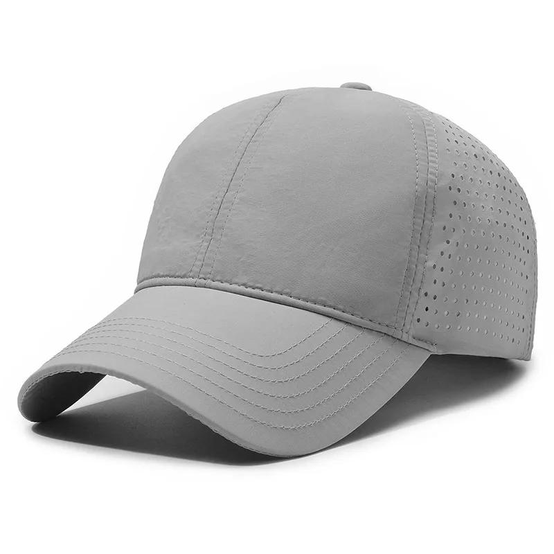 Summer Quick Drying Baseball Caps for Men Mesh Breathable Solid Color Peaked Hats Unisex Outdoor Sports Sunshade Duck Tongue Cap Adjustable світло-сірий колір
Summer Quick Drying Baseball Caps for Men Mesh Breathable Solid Color Peaked Hats Unisex Outdoor Sports Sunshade Duck Tongue Cap Adjustable світло-сірий колір