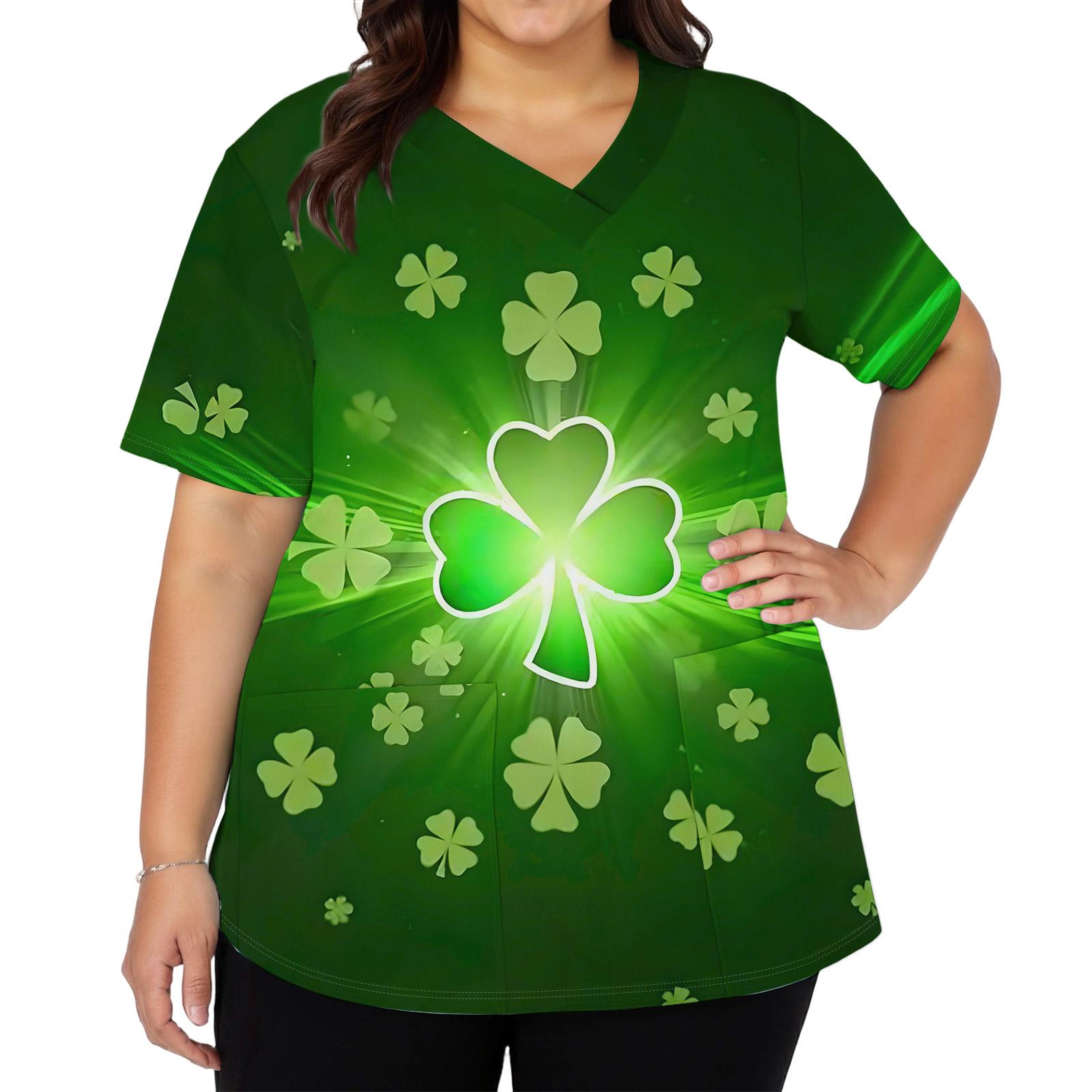 Женская мода с v-образным вырезом, короткими рукавами и карманами, топы с принтом S
Женская мода с v-образным вырезом, короткими рукавами и карманами, топы с принтом S