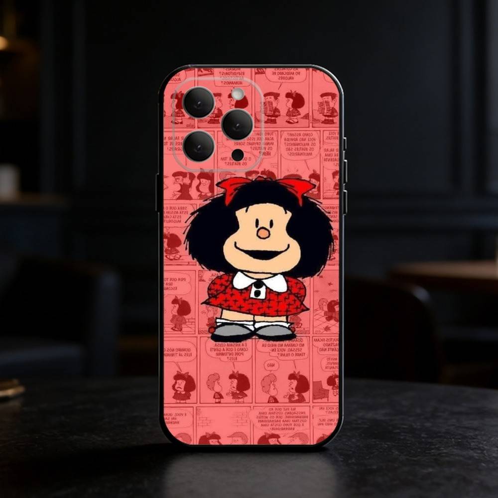 Hot Mafalda Phone Case For iPhone 17,16,15,14,13,12,11 Plus,Pro,Max,Mini Silicone black Soft Cover iPhone15promax
Hot Mafalda Phone Case For iPhone 17,16,15,14,13,12,11 Plus,Pro,Max,Mini Silicone black Soft Cover iPhone15promax