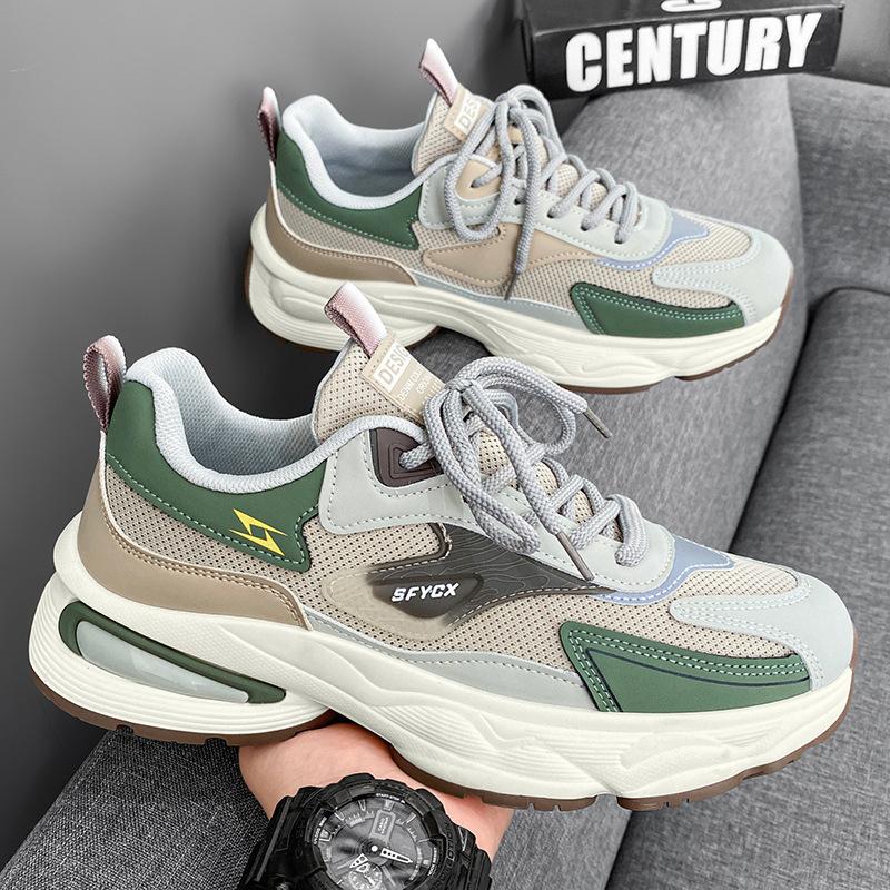 2025 нове чоловіче взуття весна та літо молодіжне спортивне та повсякденне учні середньої школи потовщена платформа ретро сітчасті татові кросівки 44
2025 нове чоловіче взуття весна та літо молодіжне спортивне та повсякденне учні середньої школи потовщена платформа ретро сітчасті татові кросівки 44