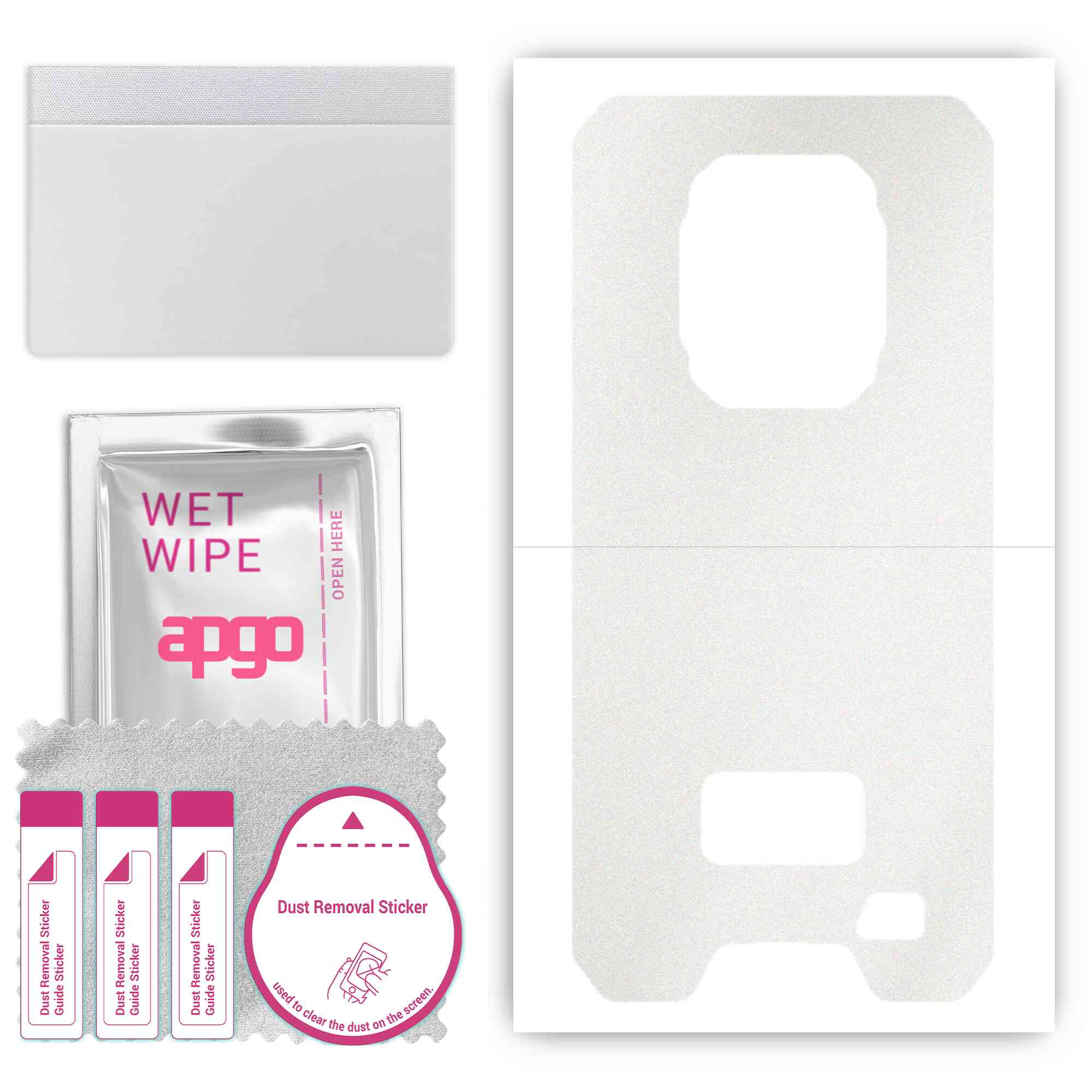 apgo Protective Skin Sticker for the back compatible with Ulefone Armor 9, Wrap Film, Foil, Vinyl - Pattern Matte Transparent
apgo Protective Skin Sticker for the back compatible with Ulefone Armor 9, Wrap Film, Foil, Vinyl - Pattern Matte Transparent
