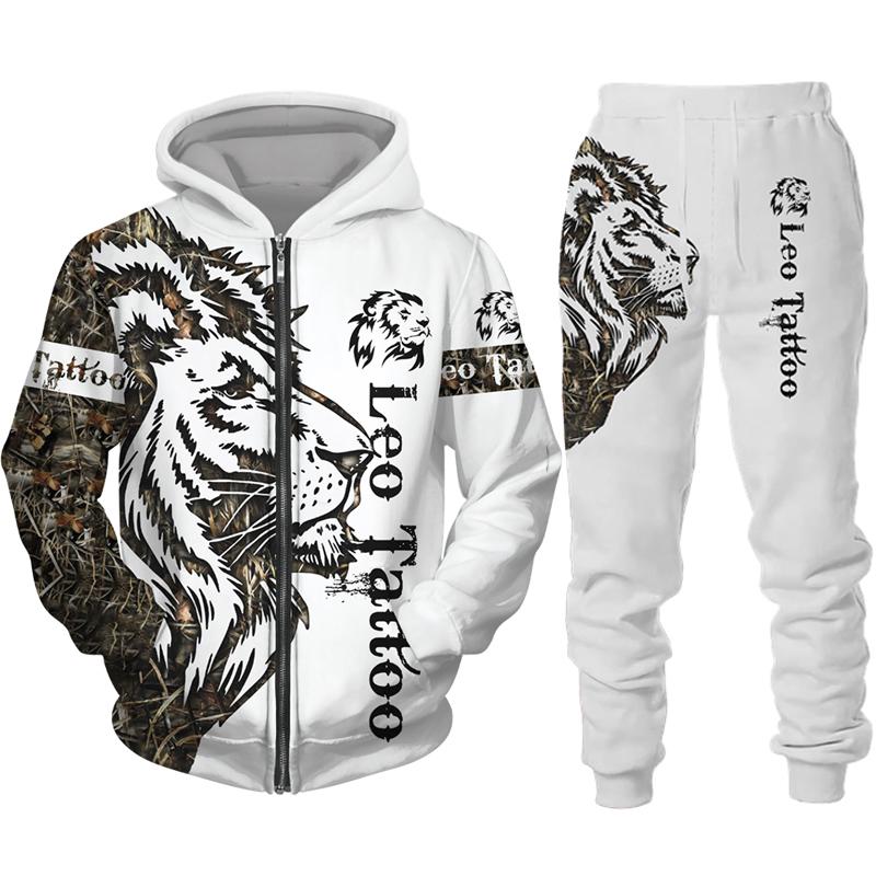 2026 Spring and Autumn 3D Lion Tiger Printed Men s Zipper Hooded Sweater Set Men s Sportswear Tracksuit Long Sleeve Women Suit 6XL
2026 Spring and Autumn 3D Lion Tiger Printed Men s Zipper Hooded Sweater Set Men s Sportswear Tracksuit Long Sleeve Women Suit 6XL