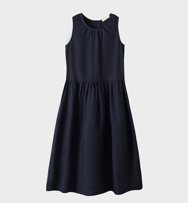 2025 Французское льняное платье класса люкс с круглым вырезом без рукавов – Универсальный модный топ Small тёмно-синий/чёрный
2025 Французское льняное платье класса люкс с круглым вырезом без рукавов – Универсальный модный топ Small тёмно-синий/чёрный