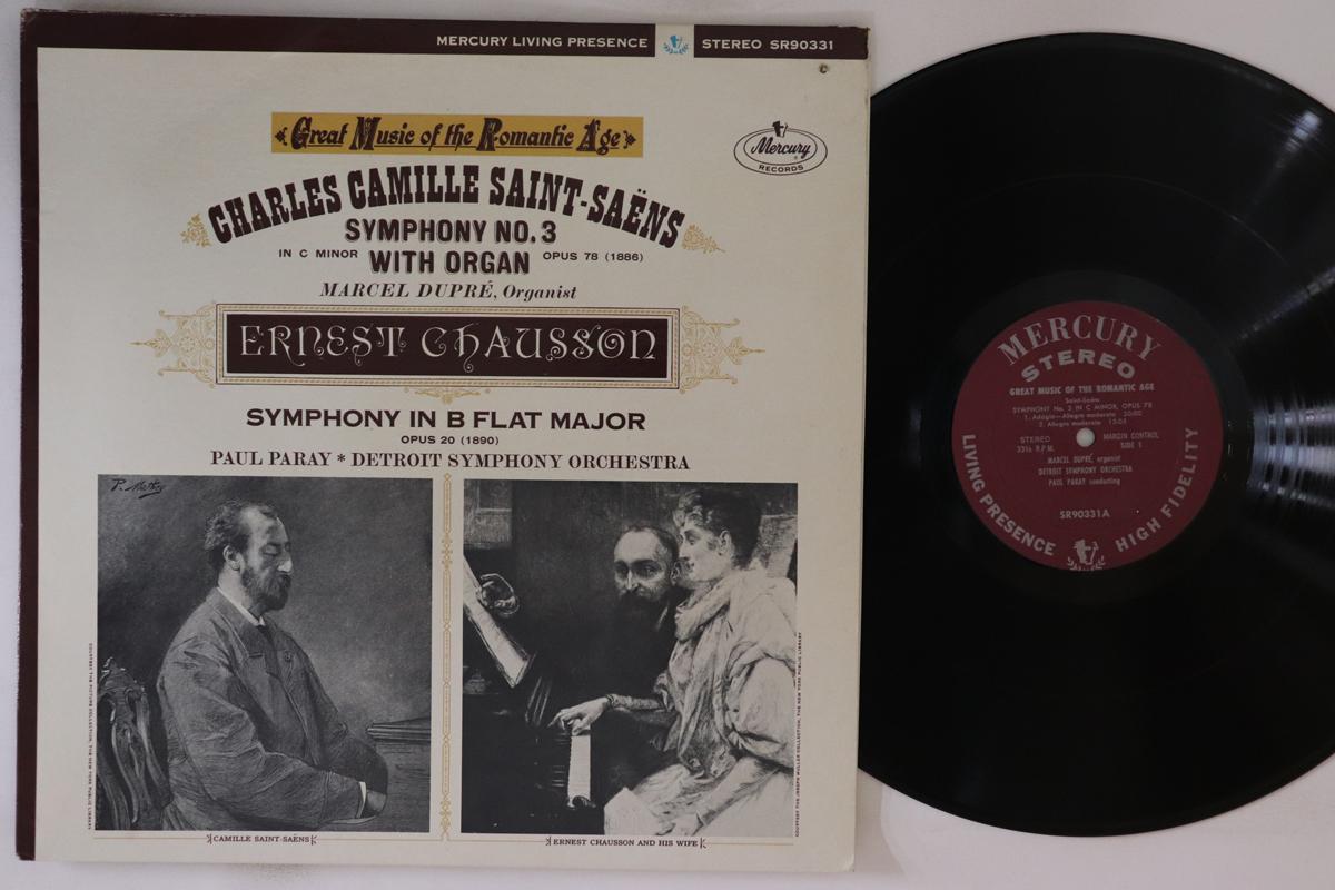 LP Record PAUL PARAY DETROIT SYMPHONY ORCHES Saintsaens Symphony No. 3 Chauss SR90331 MERCURY 1963 US Classical Used
LP Record PAUL PARAY DETROIT SYMPHONY ORCHES Saintsaens Symphony No. 3 Chauss SR90331 MERCURY 1963 US Classical Used