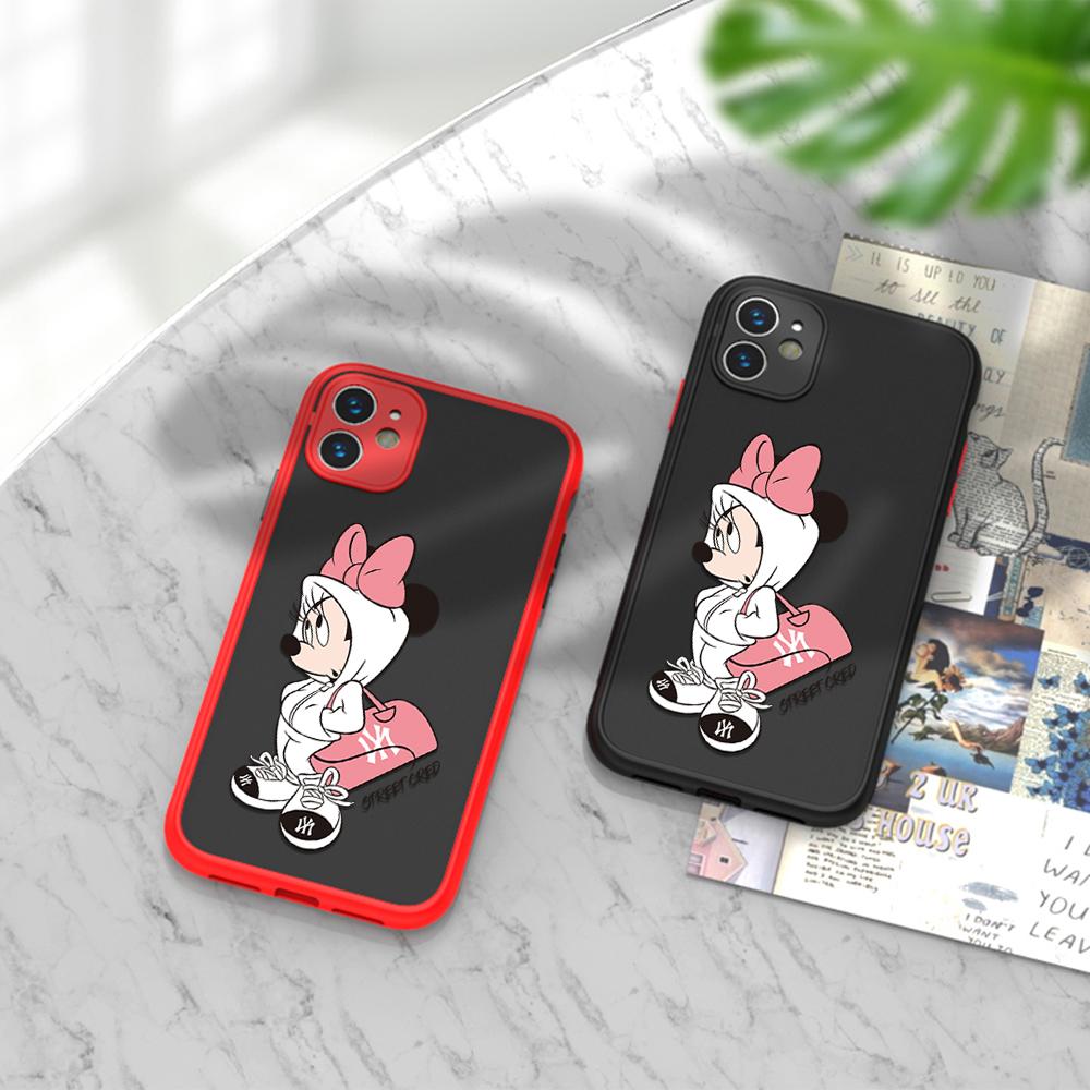 Девушки Мода Милый Мультфильм (Минни) Матовый прозрачный корпус мыши для OPPO Realme
Девушки Мода Милый Мультфильм (Минни) Матовый прозрачный корпус мыши для OPPO Realme