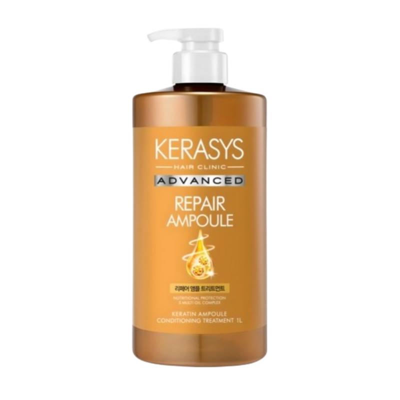 KERASYS Advanced Repair Ampoule Treatment 1L | Intensive Keratin Protein Hair Mask |Deep Nourishing Care for Severely Damaged Hair | Large Size 1L
KERASYS Advanced Repair Ampoule Treatment 1L | Intensive Keratin Protein Hair Mask |Deep Nourishing Care for Severely Damaged Hair | Large Size 1L