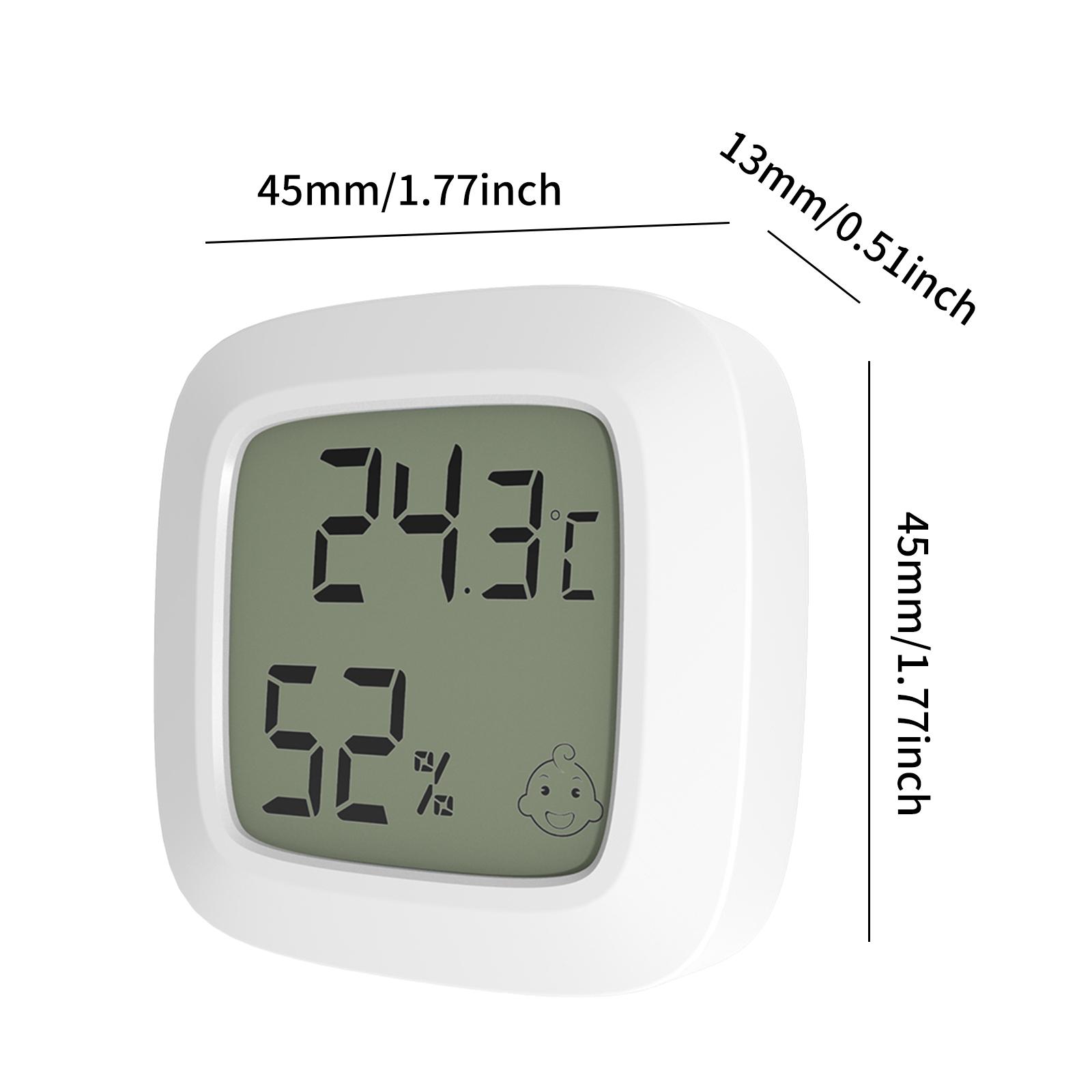 Hygrometer Thermometer Accurate Mini Humidity Monitor Desk Wall Magnetic Easy Install Electronic Temperature Humidity Meters белый
Hygrometer Thermometer Accurate Mini Humidity Monitor Desk Wall Magnetic Easy Install Electronic Temperature Humidity Meters белый