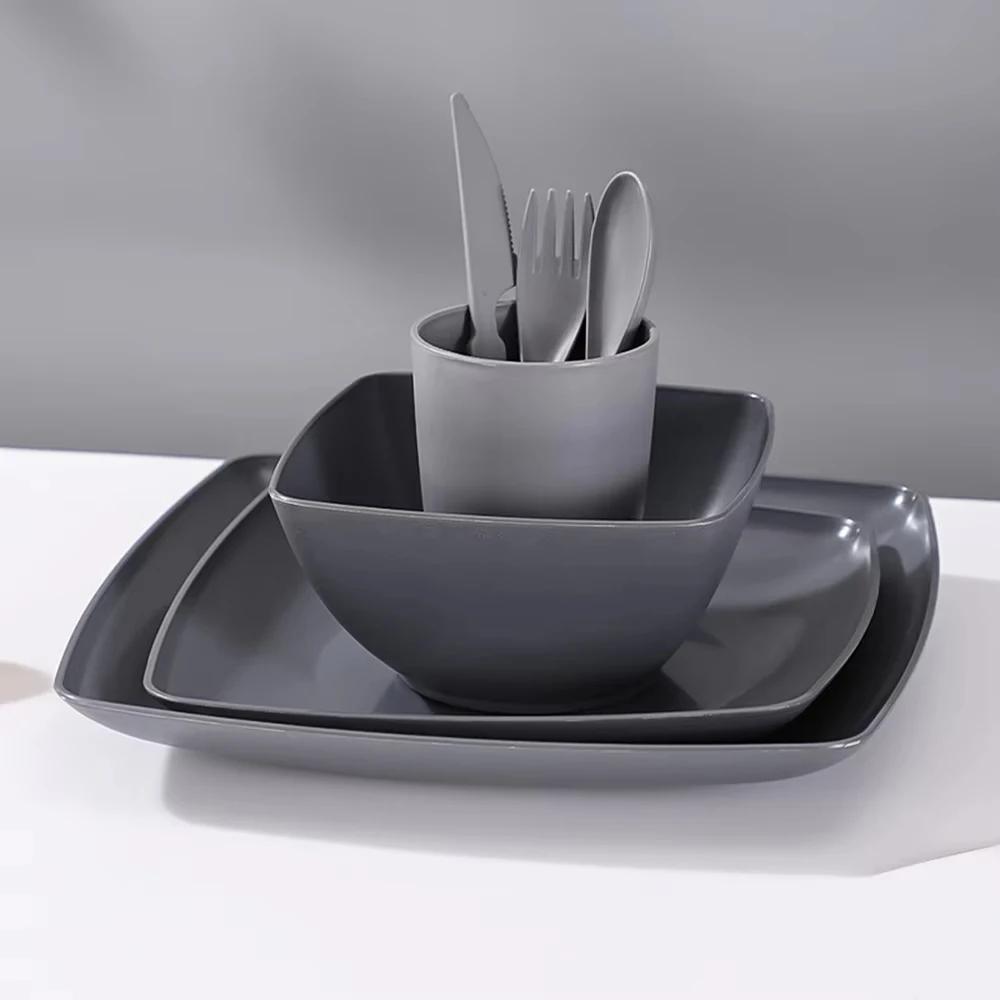 New 7Pcs of Non Fragile Meal Plates, Wheat Straw Dishes, Tableware Set, Microwave Dishwasher, Safe, Reusable Tableware
New 7Pcs of Non Fragile Meal Plates, Wheat Straw Dishes, Tableware Set, Microwave Dishwasher, Safe, Reusable Tableware