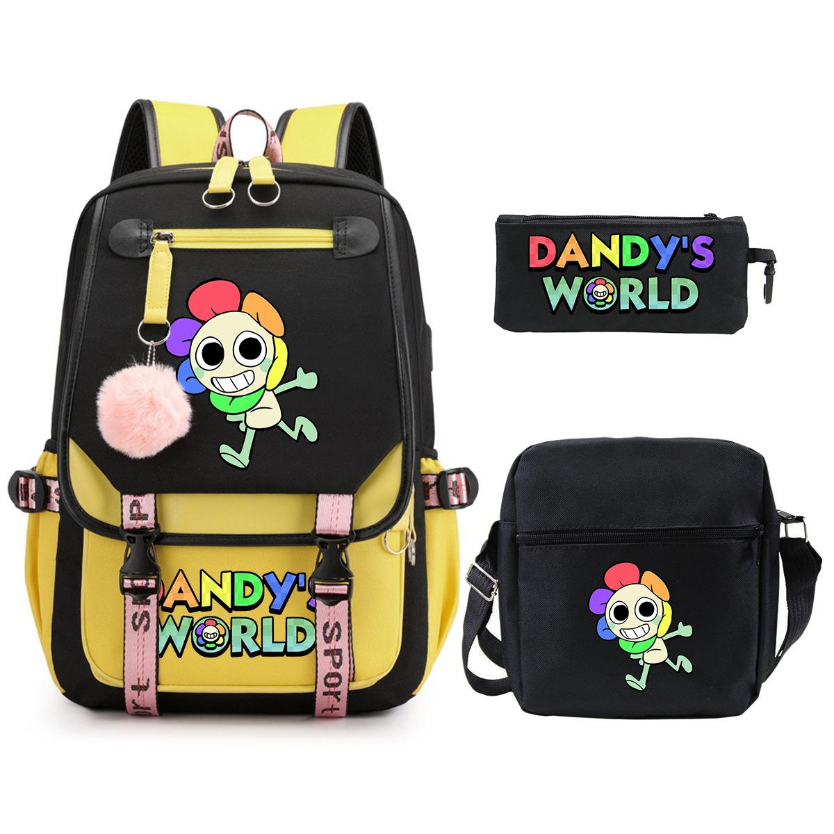 Мерч гри Dandy s world Рюкзак для початкової та середньої школи, модний дитячий рюкзак, набір із трьох предметів No specification
Мерч гри Dandy s world Рюкзак для початкової та середньої школи, модний дитячий рюкзак, набір із трьох предметів No specification