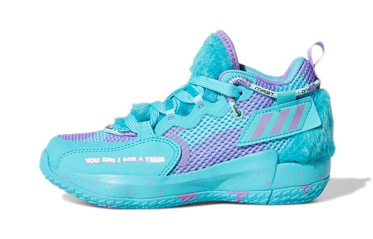 Monsters Inc. x Adidas Dame 7 EXTPLY Fabric Mid top Basketball Shoes Sky Blue Children Aged 3 7 Years Old S28977 28.5
Monsters Inc. x Adidas Dame 7 EXTPLY Fabric Mid top Basketball Shoes Sky Blue Children Aged 3 7 Years Old S28977 28.5
