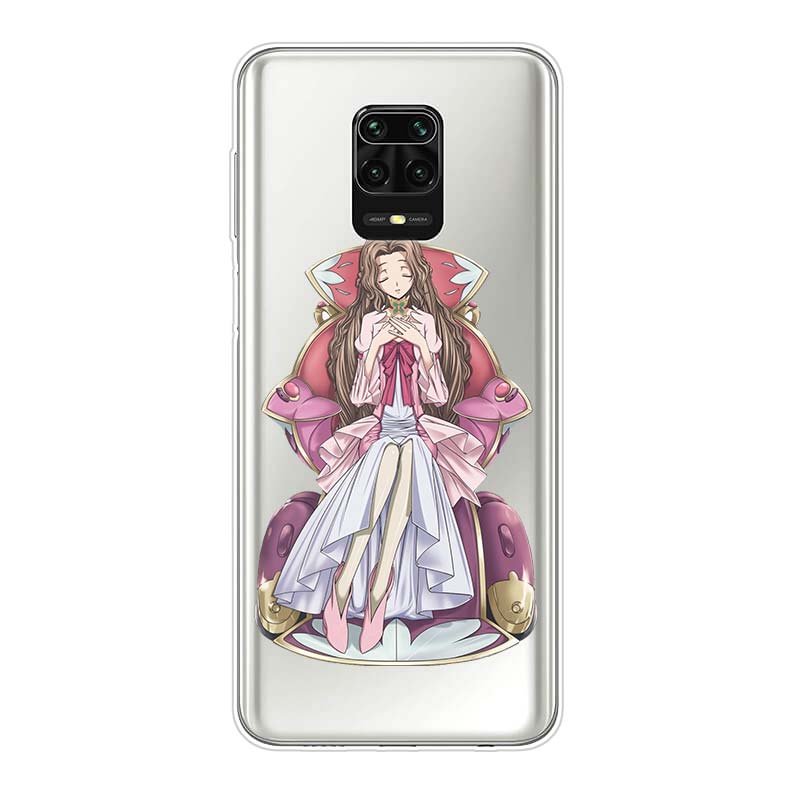 Силиконовый чехол аниме Код Гиас Лелуш для Xiaomi Redmi Note 10 10S 9 9S Pro Max 9T 8T 8 7 6 5 Pro 5A 4X 4 Чехол для телефона Redmi Note 10 4G
Силиконовый чехол аниме Код Гиас Лелуш для Xiaomi Redmi Note 10 10S 9 9S Pro Max 9T 8T 8 7 6 5 Pro 5A 4X 4 Чехол для телефона Redmi Note 10 4G